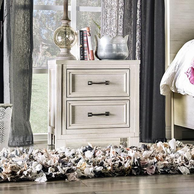 Tywyn Antique White Night Stand Half Price Furniture