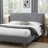 ULSTEIN Cal.King Bed Half Price Furniture