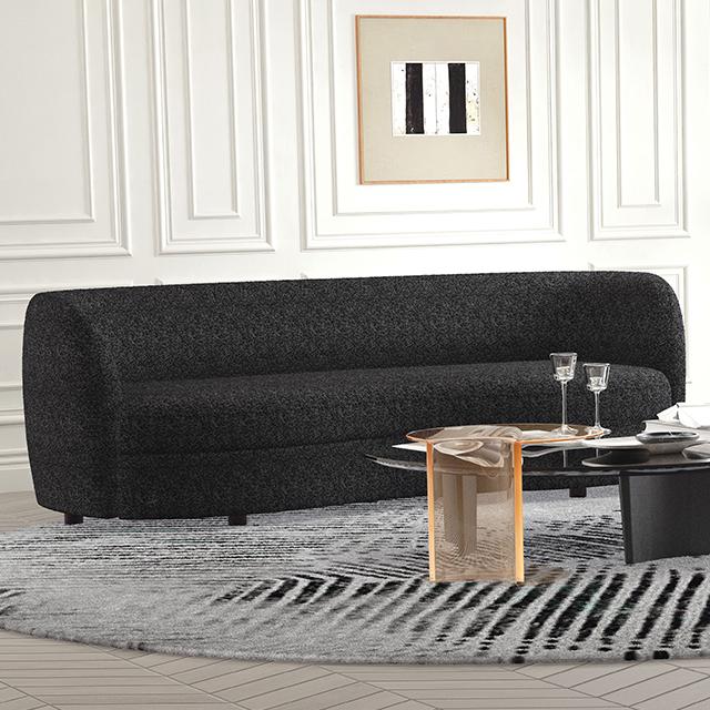 VERSOIX Sofa, Black Half Price Furniture