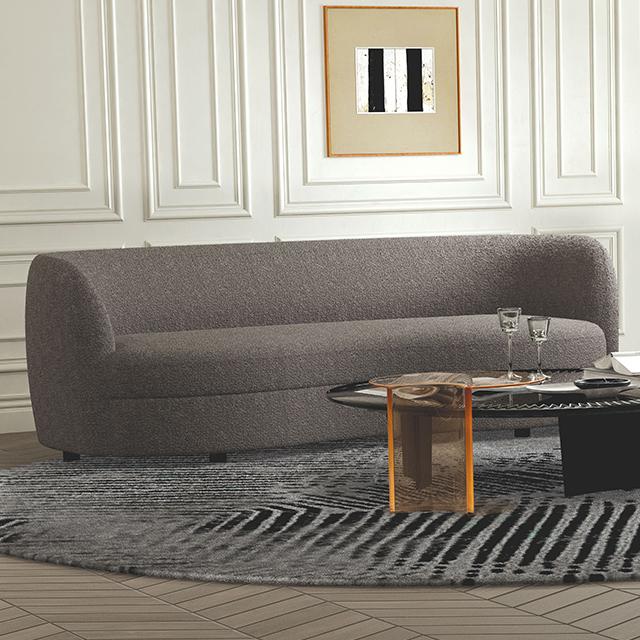 VERSOIX Sofa, Charcoal Gray Half Price Furniture