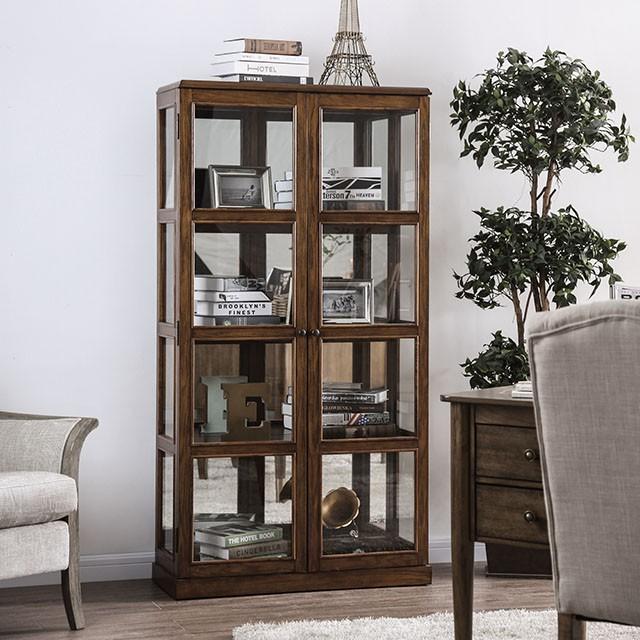 Vilas Oak Curio Cabinet Half Price Furniture