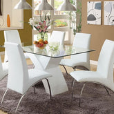 Wailoa White Dining Table Half Price Furniture