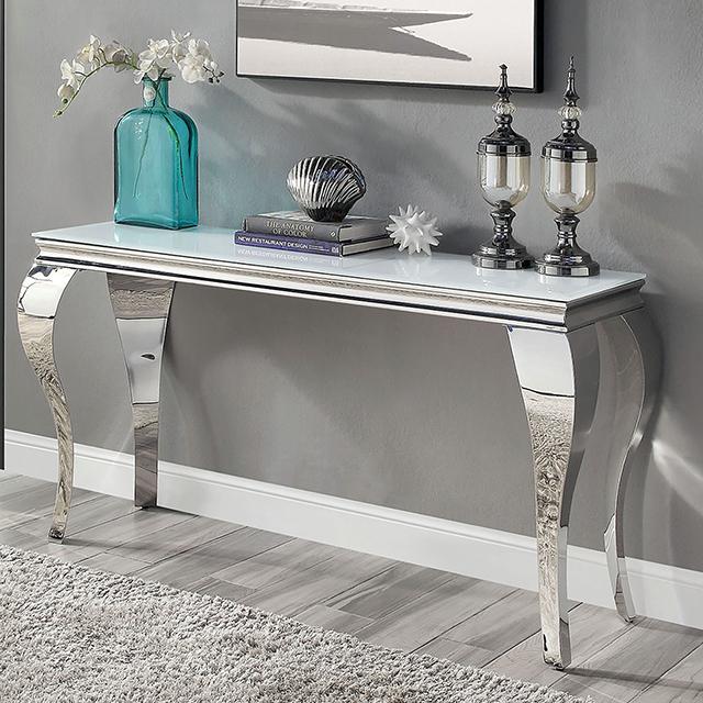 WETZIKON Sofa Table, White Half Price Furniture