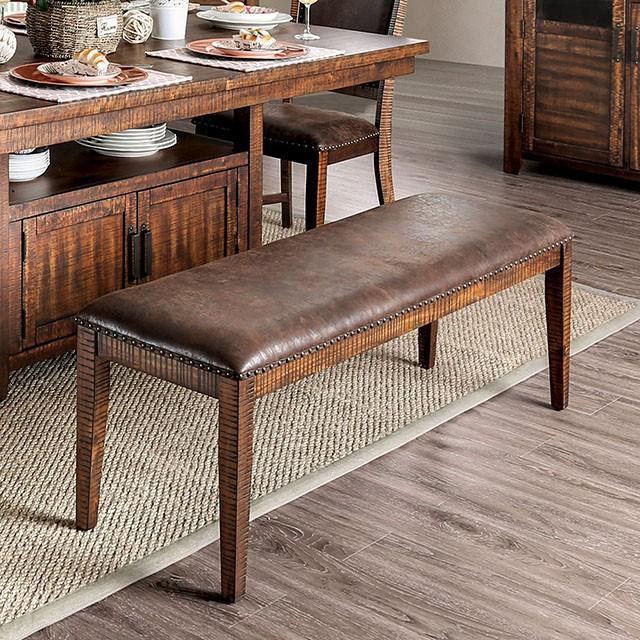 Wichita Light Walnut Bench Half Price Furniture