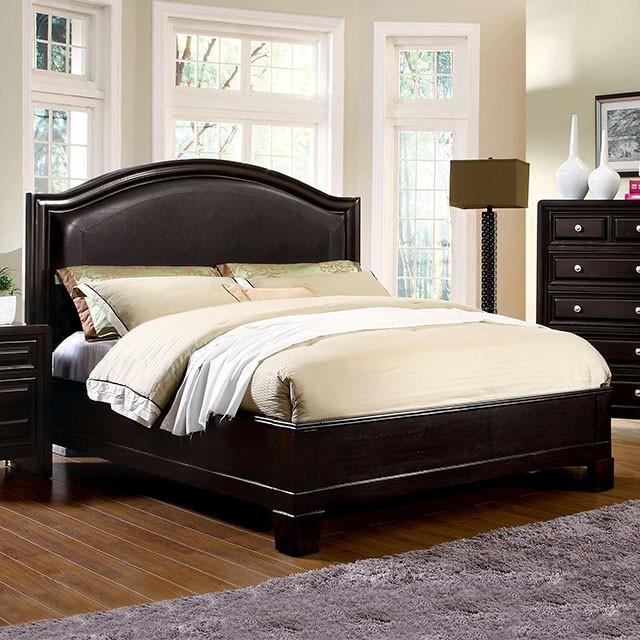 Winsor Espresso Cal.King Bed Half Price Furniture