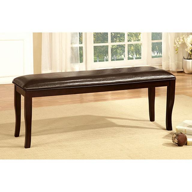 Woodside Dark Cherry/Espresso Bench Half Price Furniture