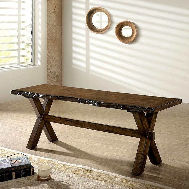 Woodworth Walnut Bench Half Price Furniture