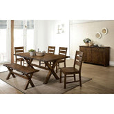 Woodworth Walnut Dining Table Half Price Furniture