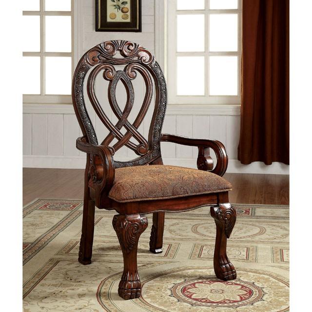 WYNDMERE Cherry Arm Chair (2/CTN) Half Price Furniture