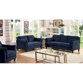 YSABEL Navy Sofa, Navy (K/D) Half Price Furniture