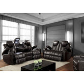 ZAURAK Dark Gray Recliner Half Price Furniture