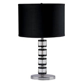 Zoe Black Table Lamp Half Price Furniture