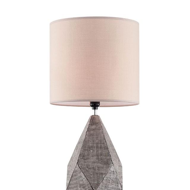 Zoe Silver Table Lamp Half Price Furniture