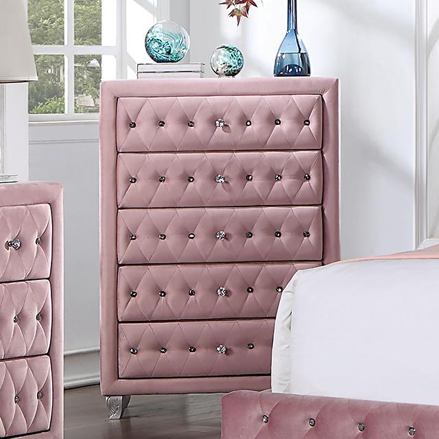 ZOHAR Chest, Pink Half Price Furniture