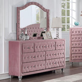 ZOHAR Dresser, Pink Half Price Furniture