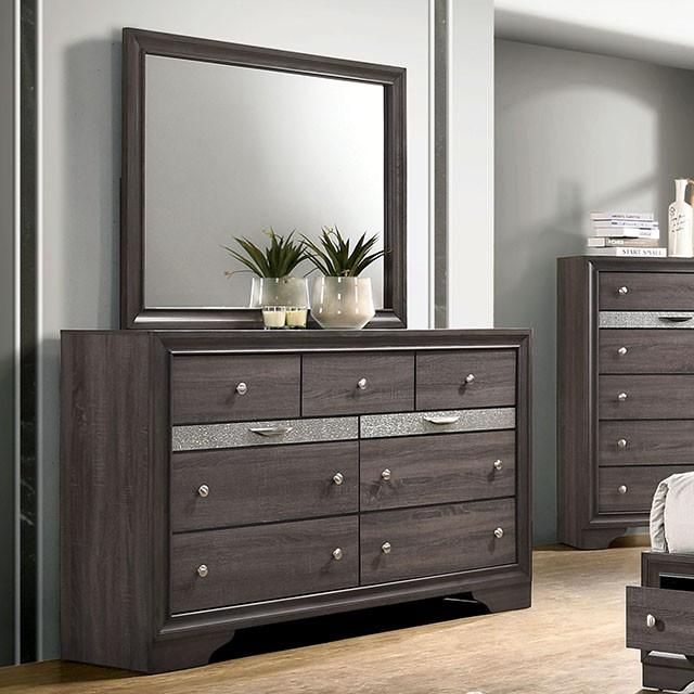 Chrissy Gray Dresser Half Price Furniture