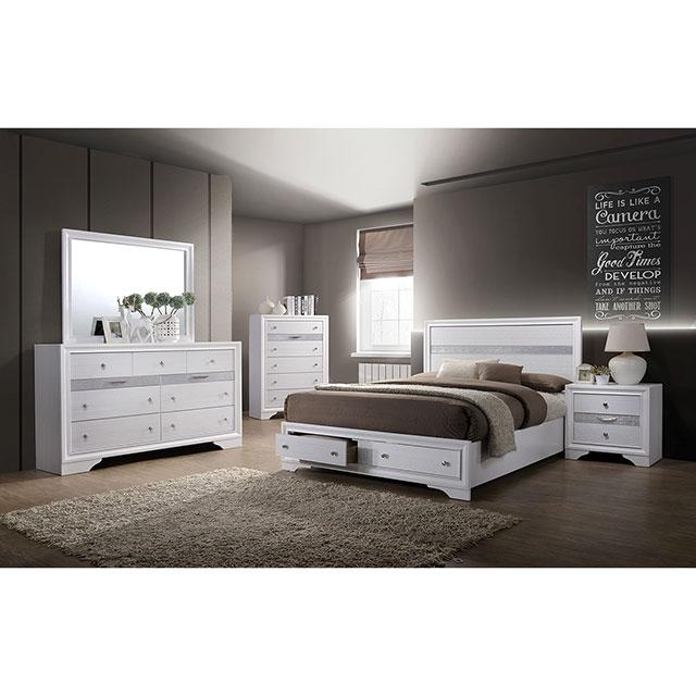 Chrissy White Chest Half Price Furniture