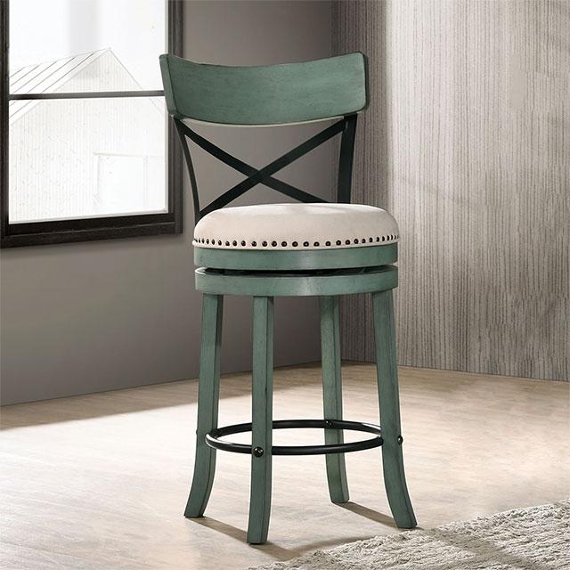 CLARENCE 24" Swivel Barstool - Half Price Furniture