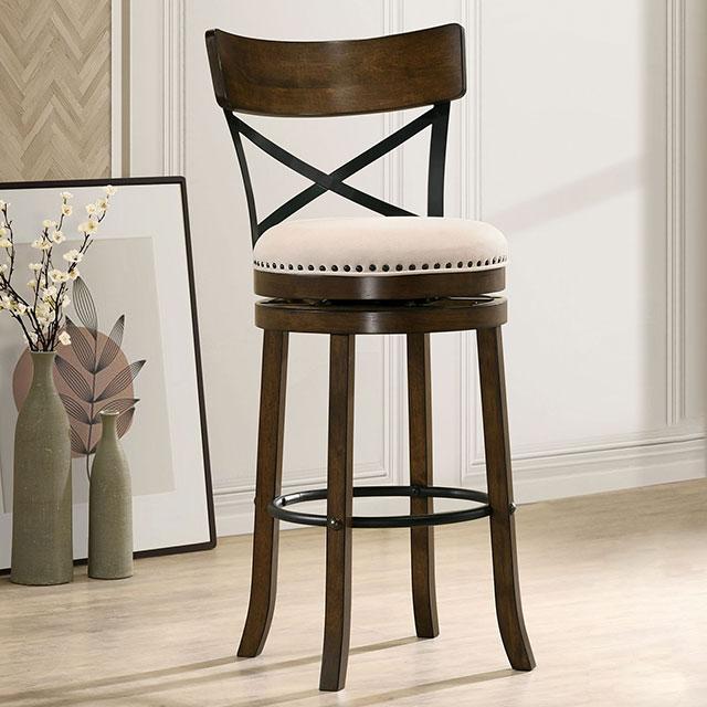 CLARENCE 29" Swivel Barstool Half Price Furniture