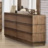 COIMBRA Rustic Natural Tone Dresser Half Price Furniture