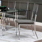 Casper Chrome Side Chair (2/CTN) Half Price Furniture