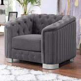 CASTELLON Chair, Dark Gray Half Price Furniture