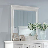 CASTILE Mirror, White Half Price Furniture