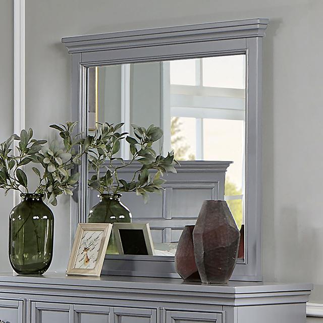 CASTLILE Mirror, Gray Half Price Furniture