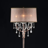 CECELIA Floor Lamp, Hanging Crystal Half Price Furniture