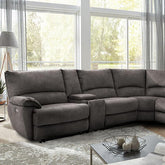 CERELIA Power Sectional, Gray Half Price Furniture