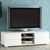 Cerro White 59" TV Console, White Half Price Furniture