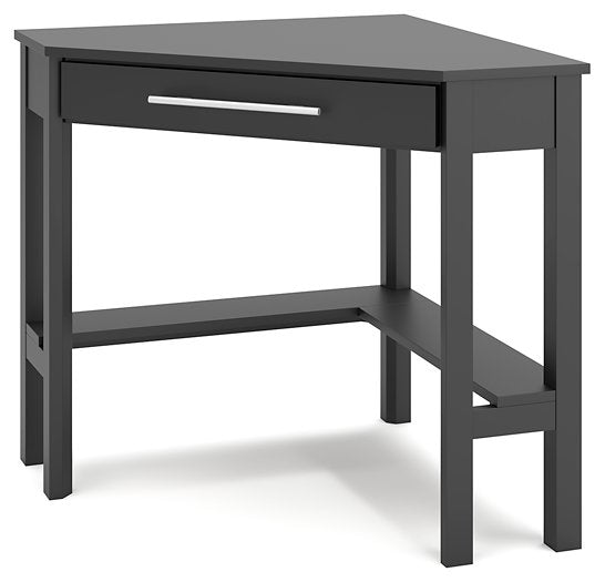 Otaska Home Office Corner Desk with Bookcase - Half Price Furniture