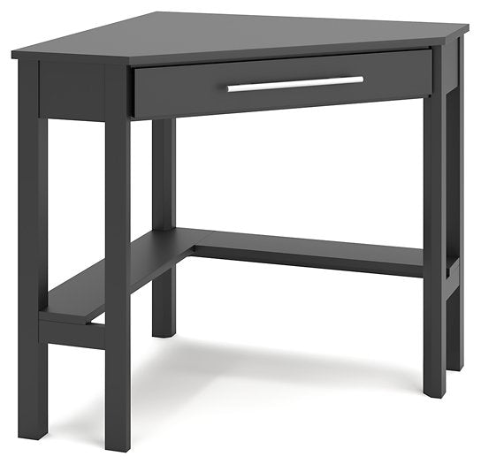 Otaska Home Office Corner Desk with Bookcase - Half Price Furniture