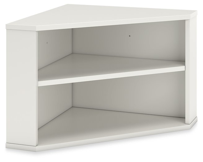 Grannen Home Office Corner Desk with Bookcase - Half Price Furniture