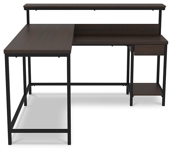 Camiburg Home Office L-Desk with Storage - Half Price Furniture