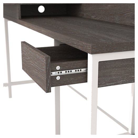 Dorrinson Home Office L-Desk with Storage - Half Price Furniture