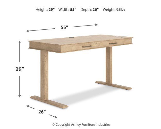 Elmferd Home Office Set - Half Price Furniture