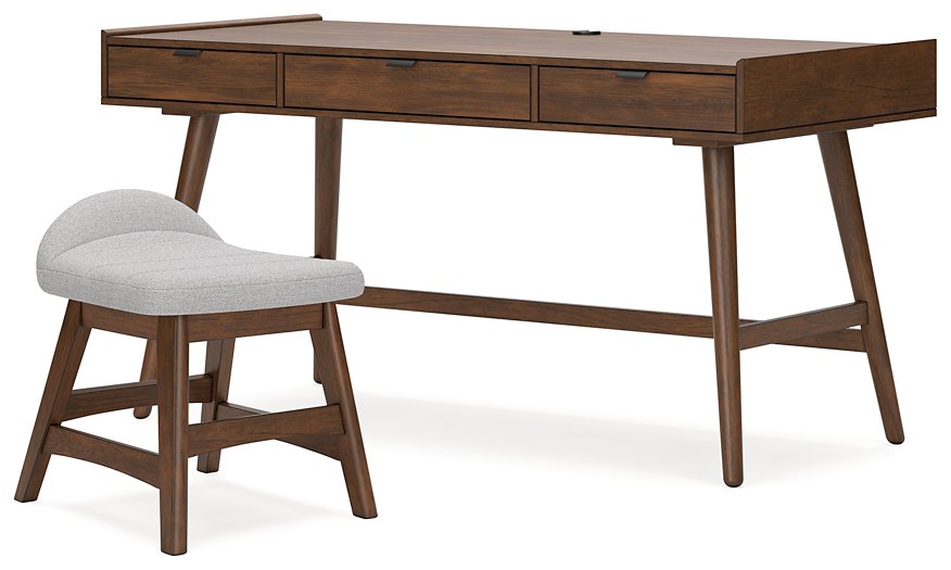 Lyncott Home Office Set Half Price Furniture