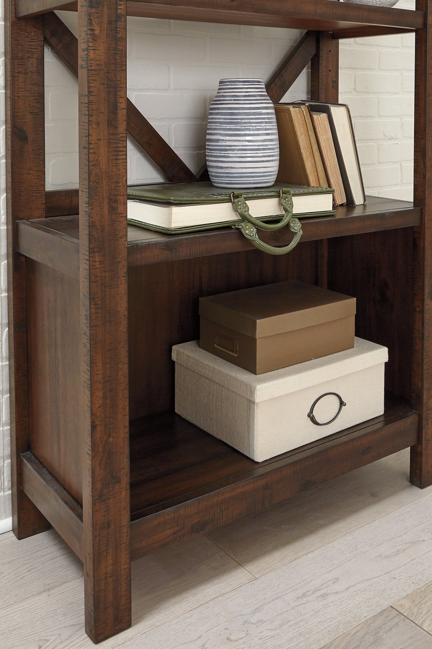 Baldridge 75" Bookcase - Half Price Furniture