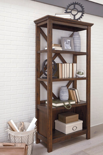 Baldridge 75" Bookcase - Half Price Furniture