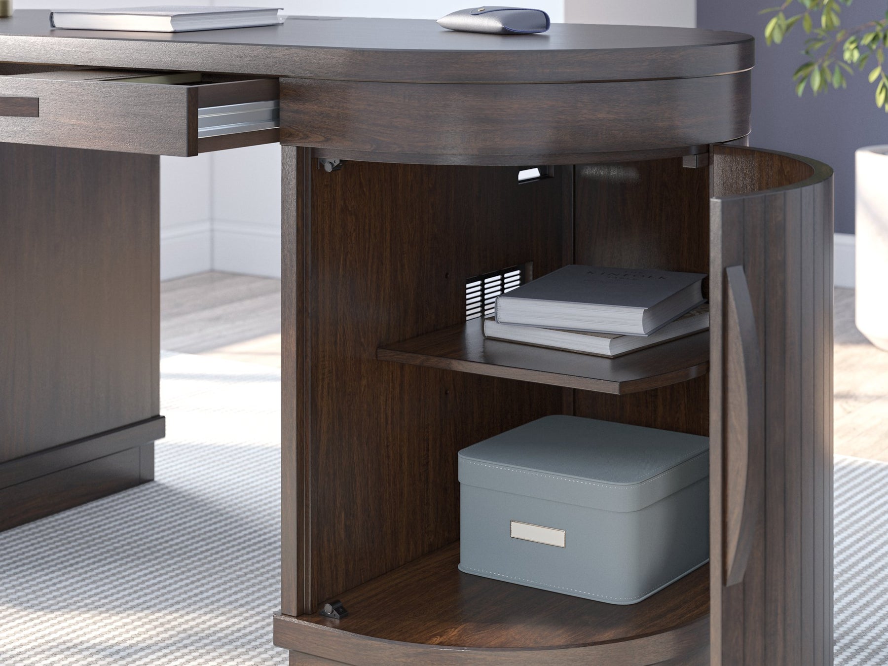 Korestone Home Office Set - Half Price Furniture