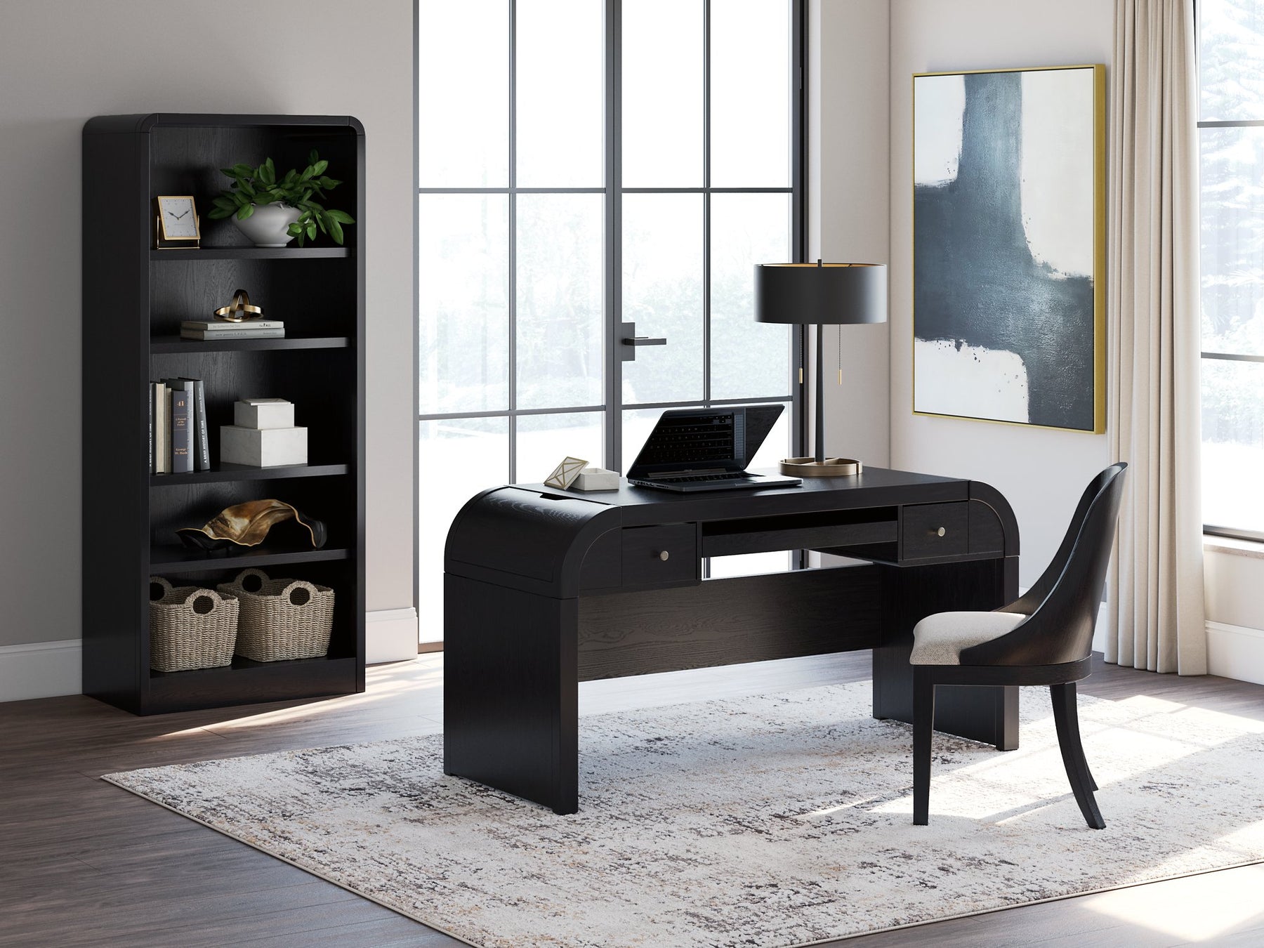 Rowanbeck Home Office Package - Half Price Furniture