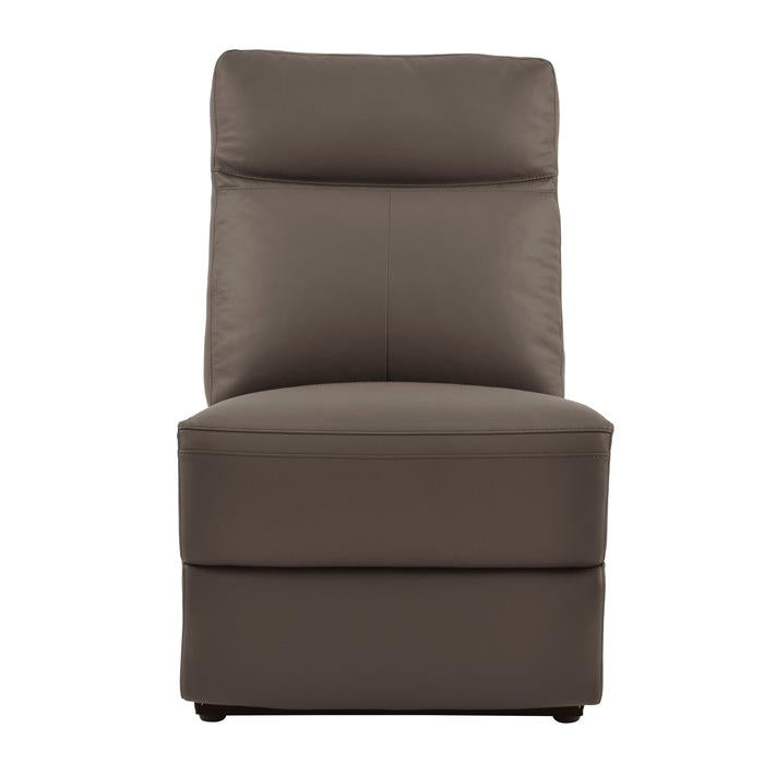 Homelegance Furniture Olympia Power Armless Reclining Chair 8308-ARPW Half Price Furniture