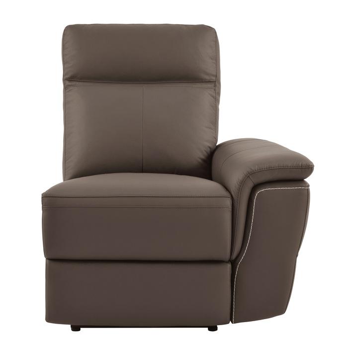 Homelegance Furniture Olympia Power RSF Reclining Chair with USB Port 8308-RCPW Half Price Furniture