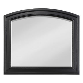 Homelegance Laurelin Mirror in Black 1714BK-6 Half Price Furniture