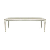 Homelegance Bevelle Rectangular Dining Table in Silver 1958-96 Half Price Furniture