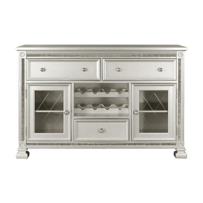 Homelegance Bevelle Server in Silver 1958-40 Half Price Furniture