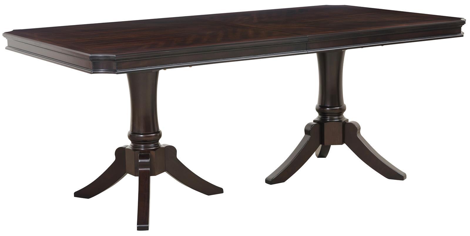 Homelegance Marston Rectangular Dining Table in Dark Cherry 2615DC-96 - Half Price Furniture