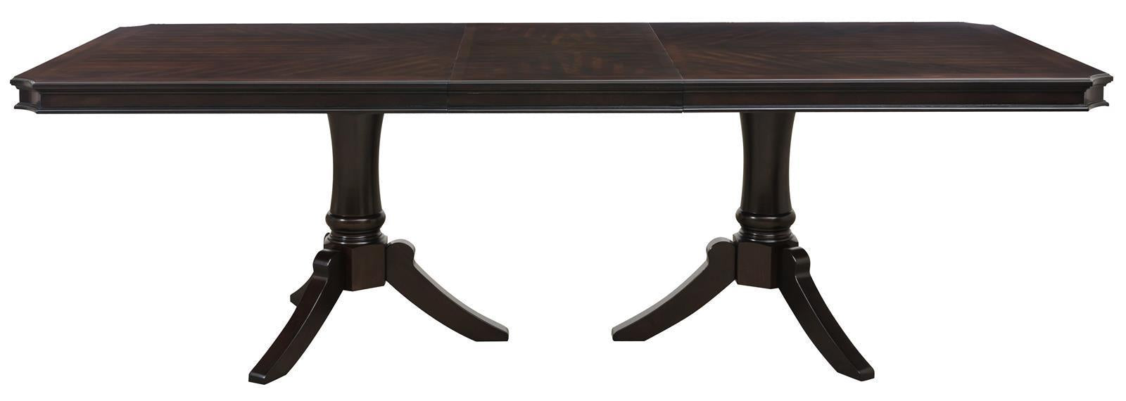 Homelegance Marston Rectangular Dining Table in Dark Cherry 2615DC-96 - Half Price Furniture