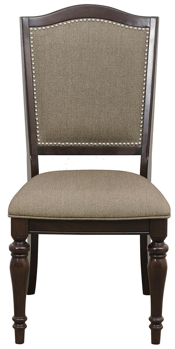 Homelegance Marston Side Chair in Dark Cherry (Set of 2) 2615DCS - Dining Chair - Half Price Furniture